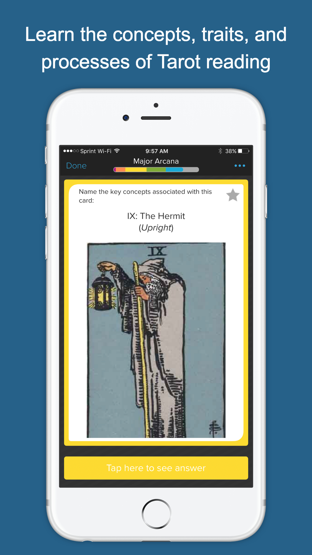 Tarot Card Memorizer для iPhone — Скачать