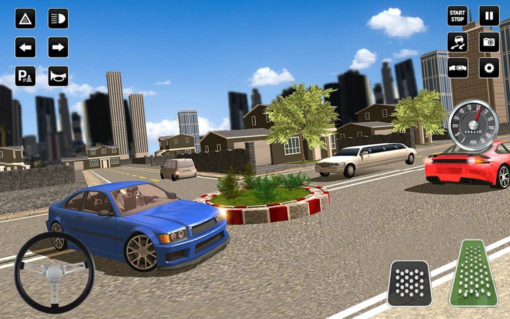 City Car Driving School Sim 3D for Android - Free App Download