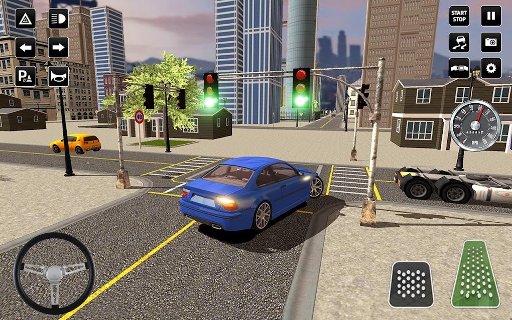 City Car Driving School Sim 3D for Android - Free App Download