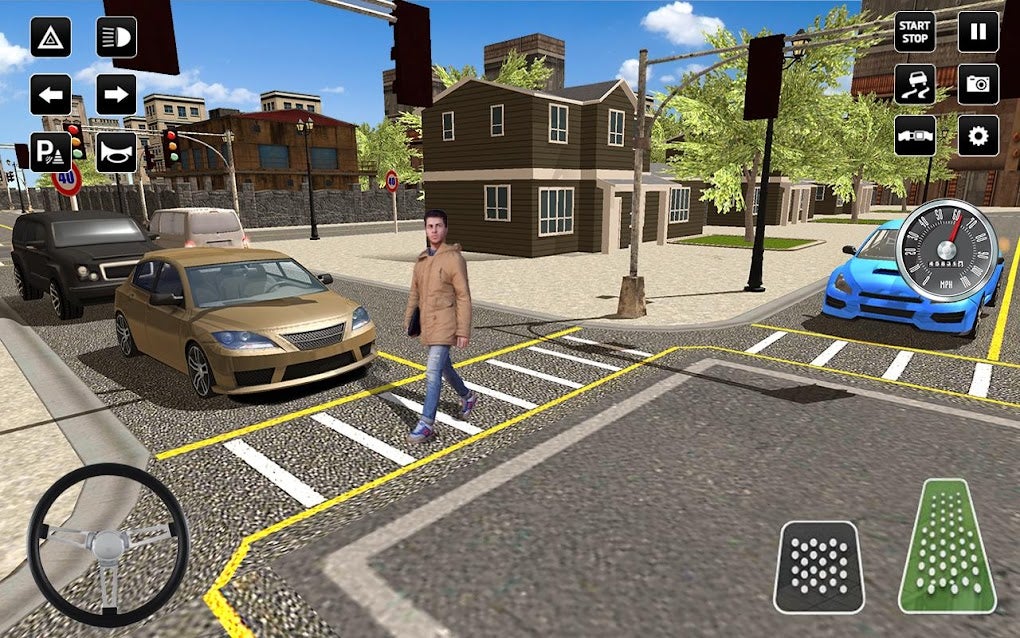 City Car Driving School Sim 3D for Android - Free App Download