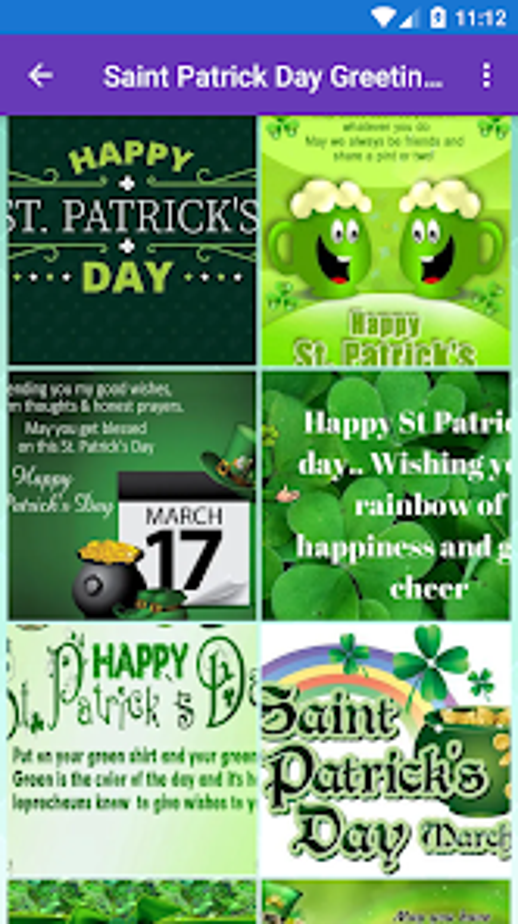 Happy Saint Patrick Day Greet APK สำหรับ Android ดาวน์โหลด