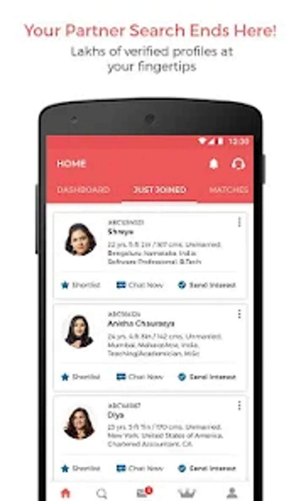 Sonar Matrimony - Shaadi App для Android — Скачать