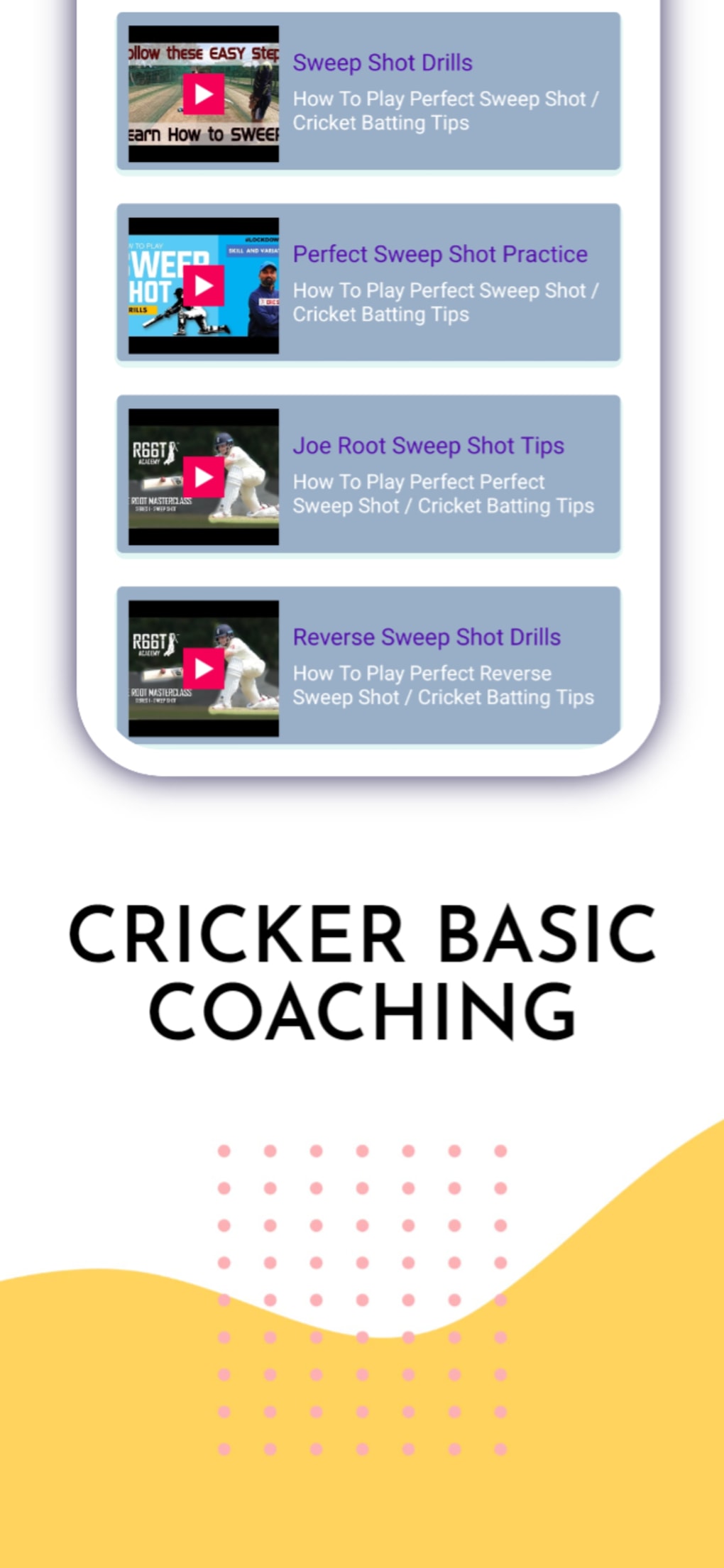 Cricket Basic Coaching for Android - Download