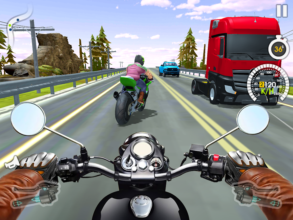 El mejor simulador de motos en Android también es arcade: Traffic