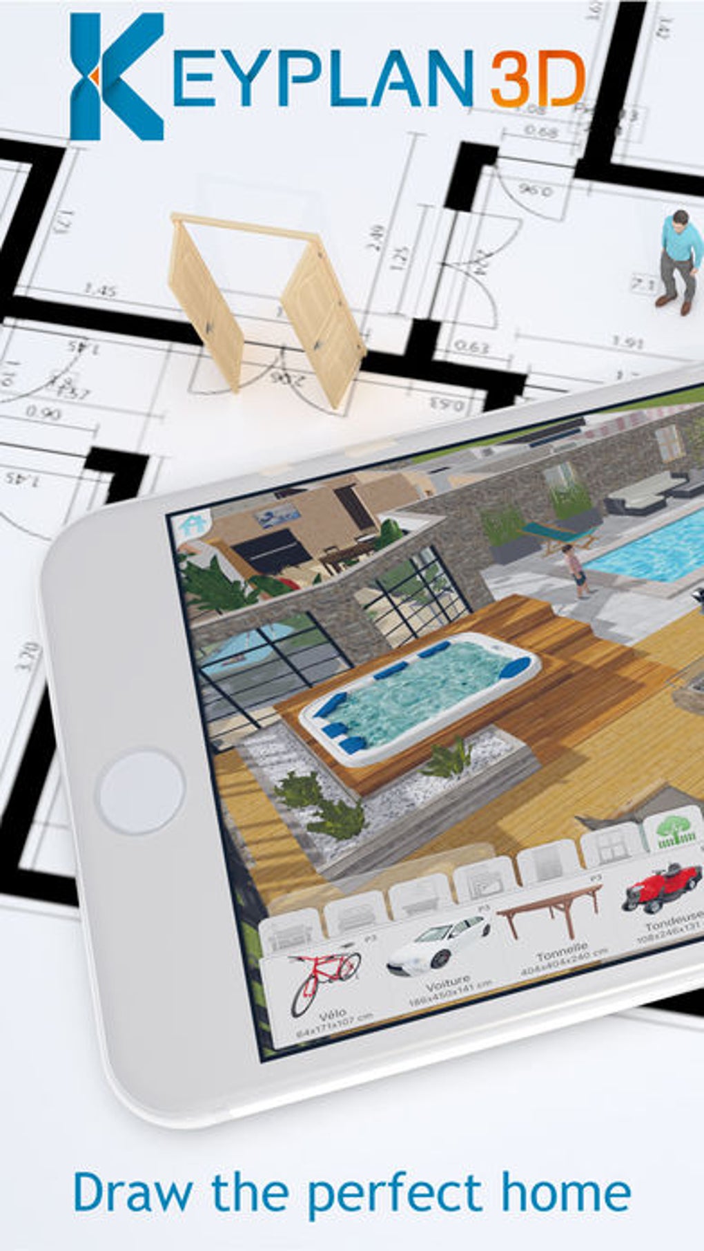 Keyplan 3D  Lite Home  design  for iPhone Download