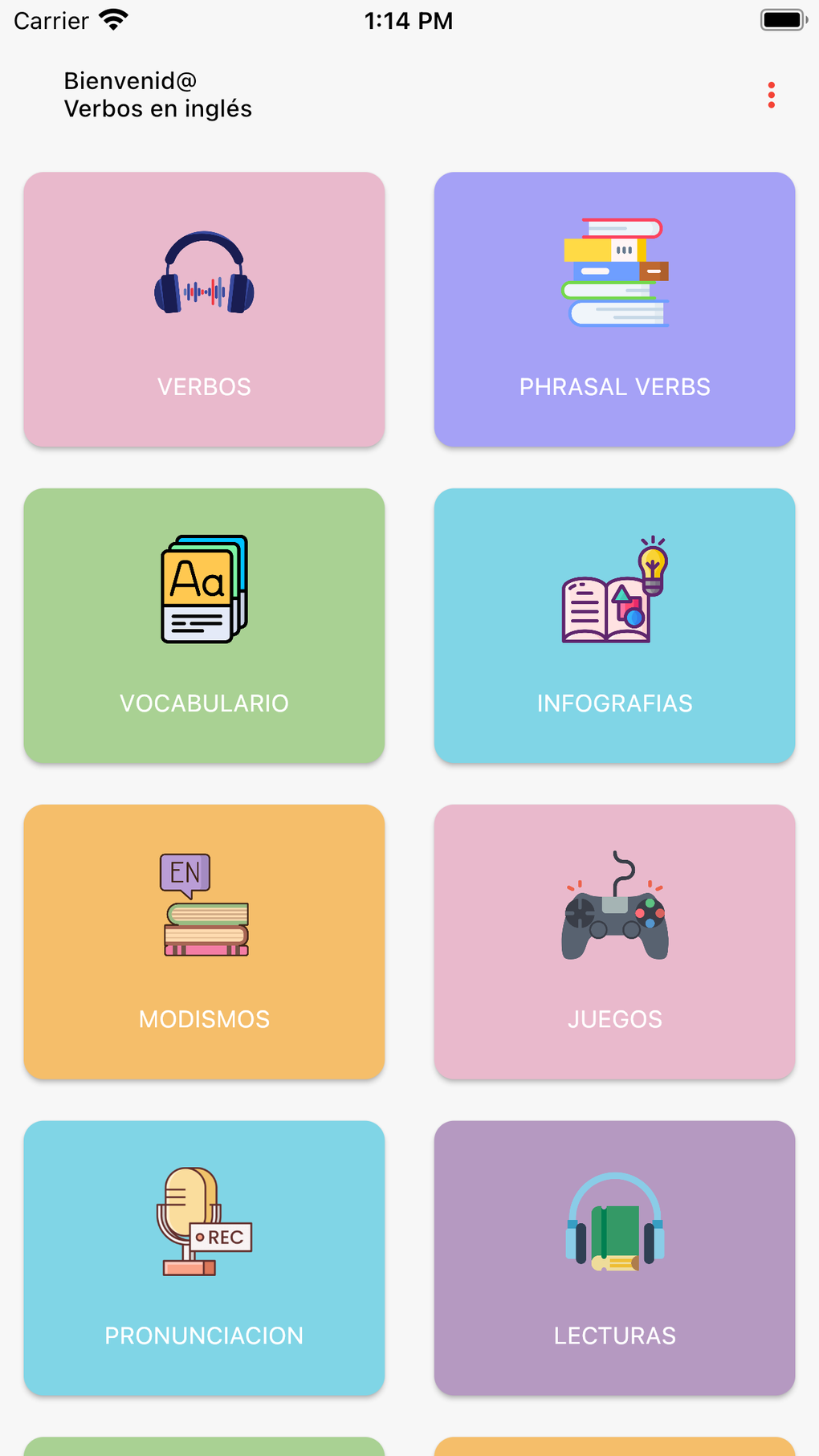 Verbos En Inglés Para IPhone - Download