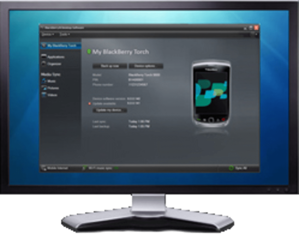 vista blackberry desktop manager