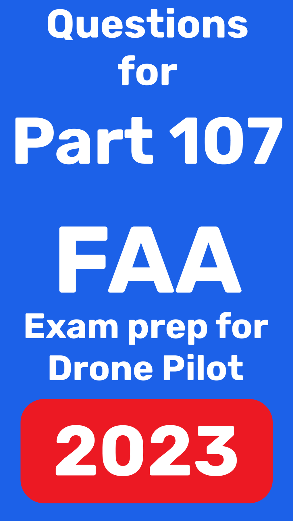 faa part 107 practice test pdf free