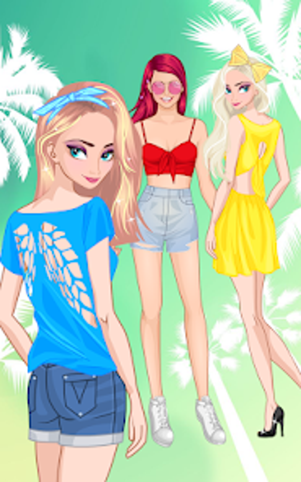 Lovely sisters dress up game для Android — Скачать