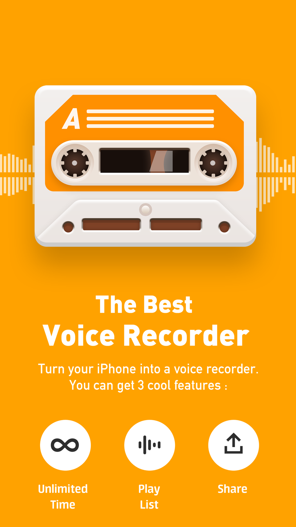 Voice Recorder Memo App For IPhone - Download