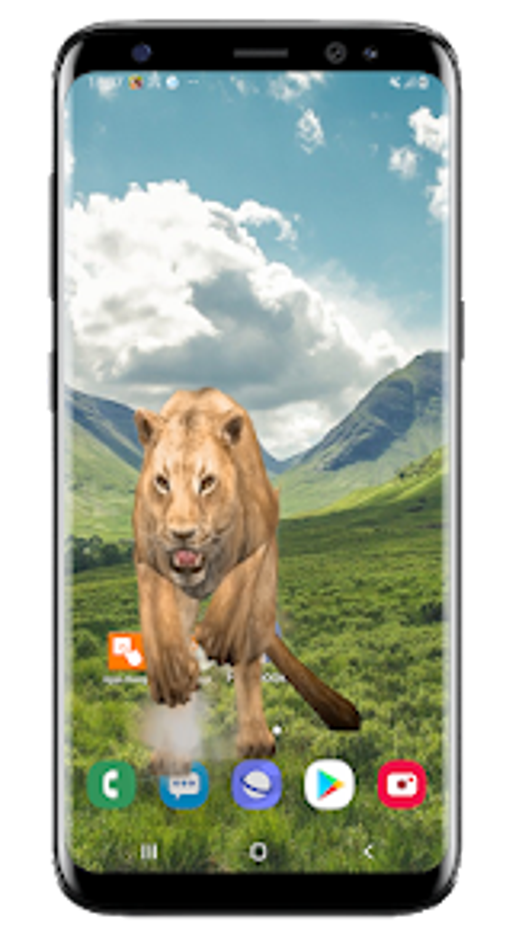 Lion Attack Crack Screen Simul For Android Download