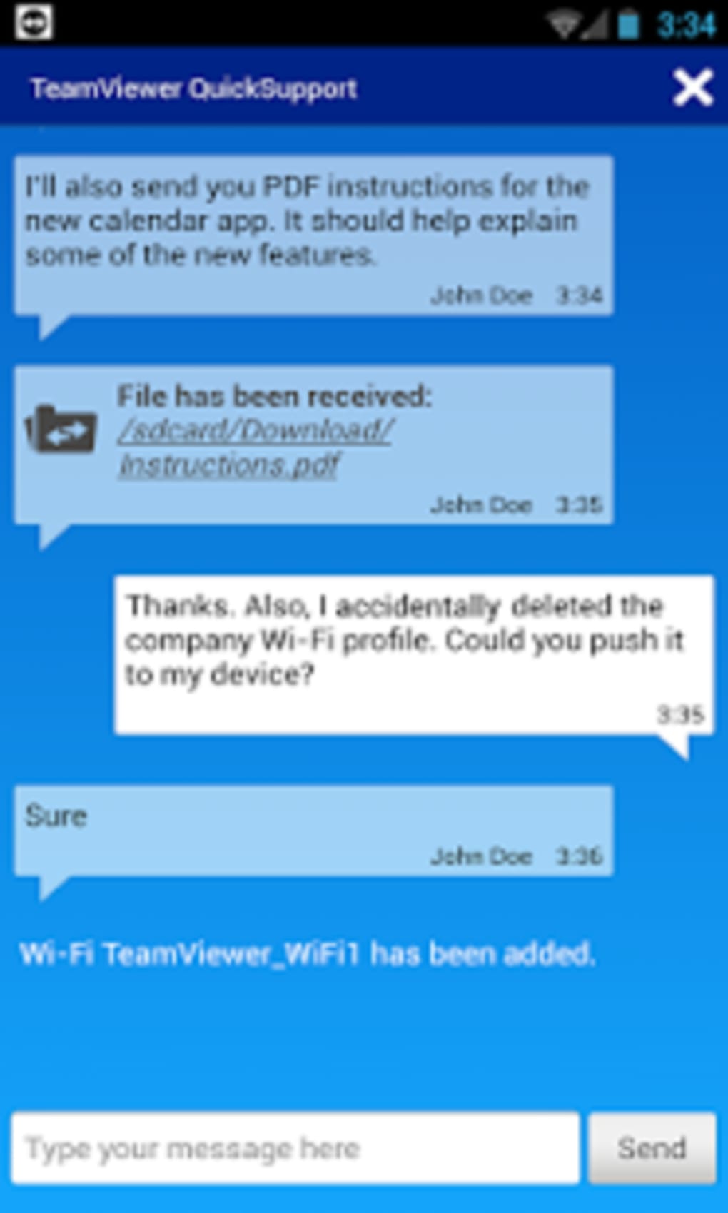 teamviewer old version for android