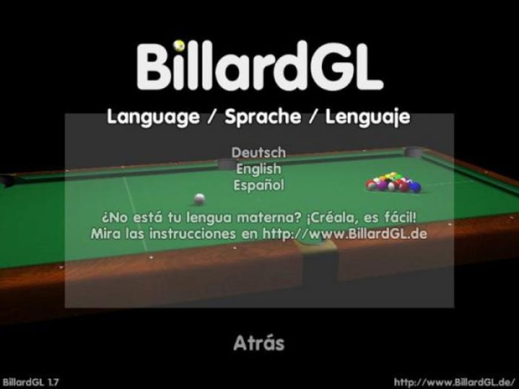 BillardGL Portable - Download