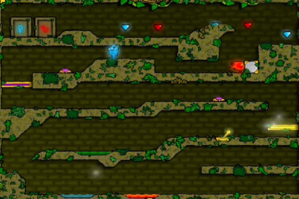 Fireboy and Watergirl Forest Temple Level 4 