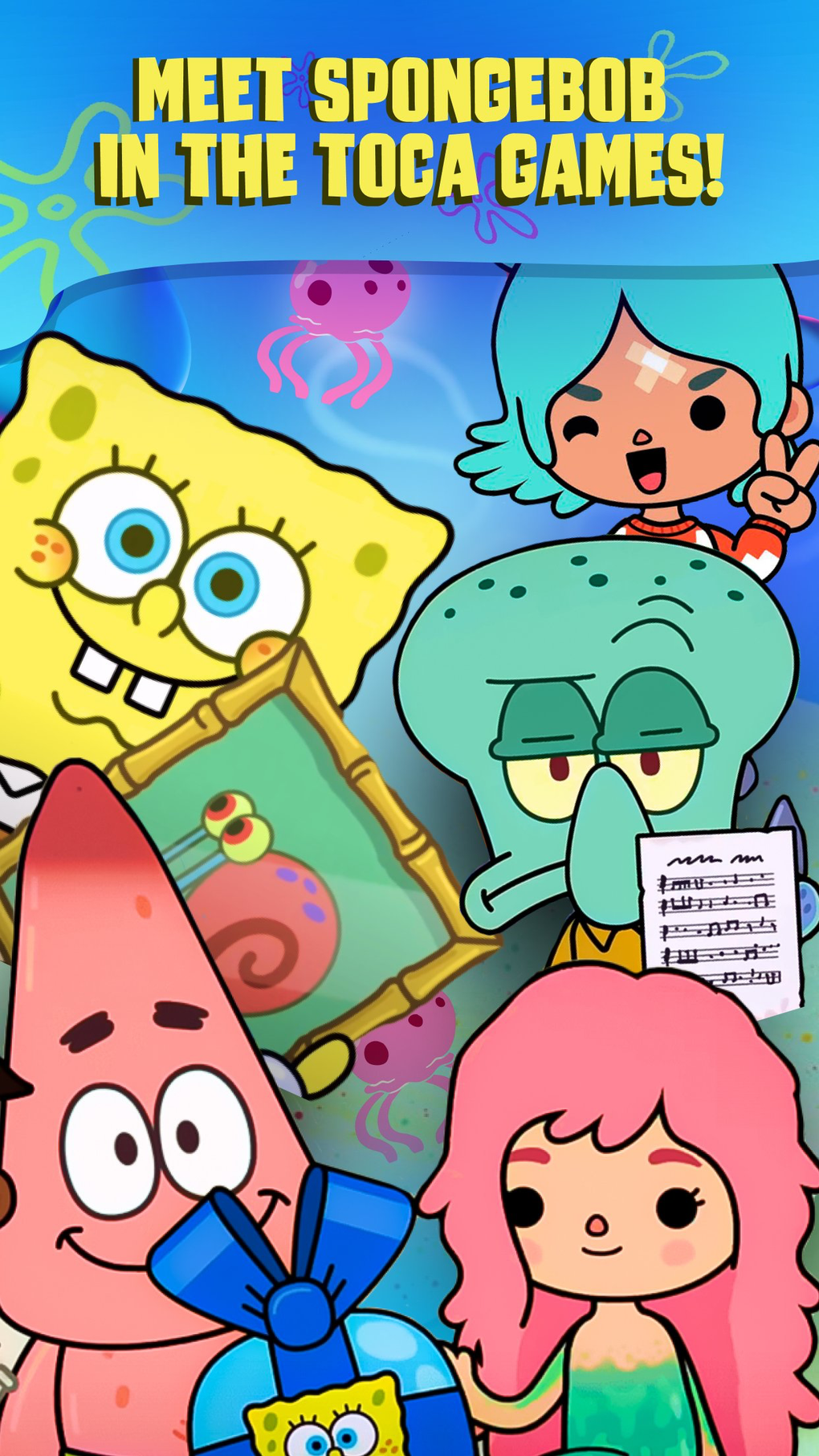 SpongeBob Mods for Toca World для iPhone — Скачать