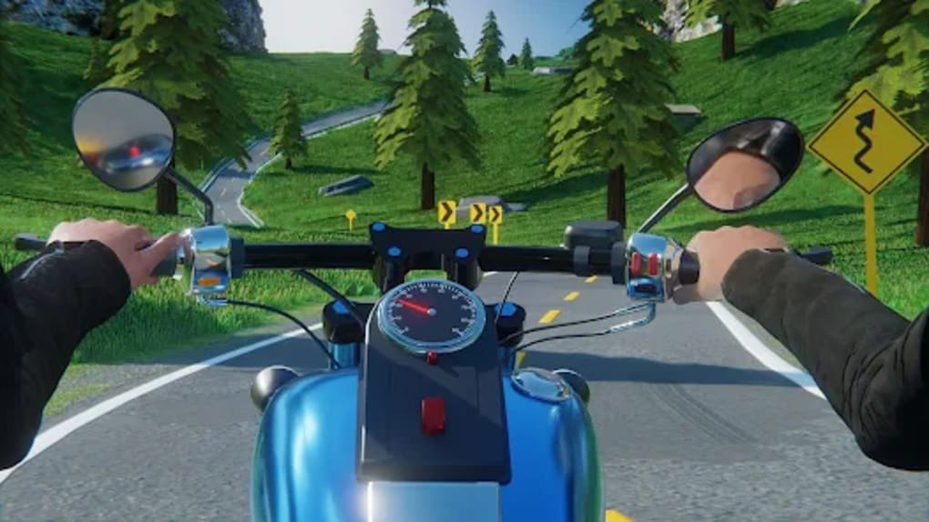 motorcycle long road trip game mod apk