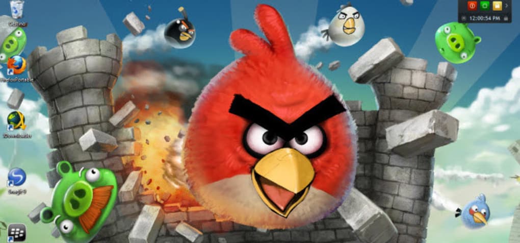 Angry Birds Castle Wallpaper — Скачать