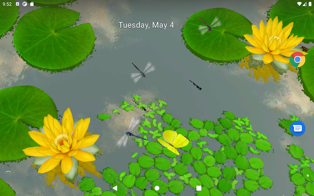 3D Lotus Pond Live Wallpaper APK for Android - Download