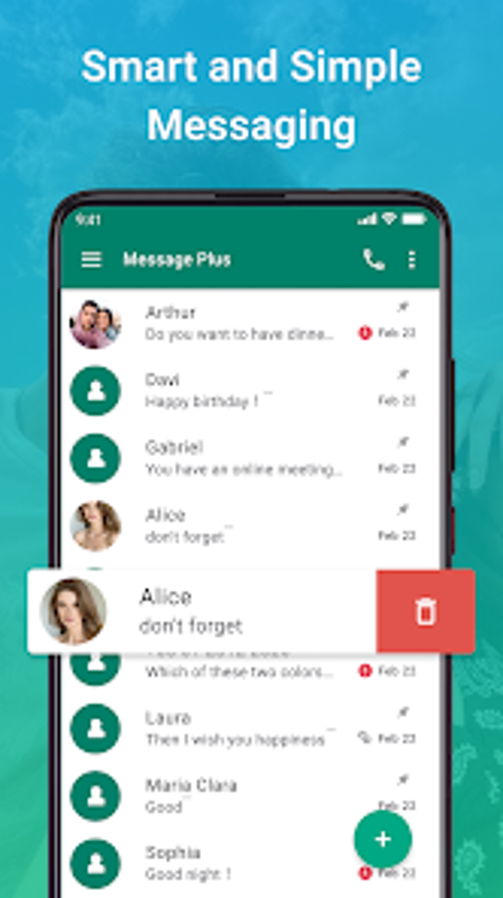 Message Plus SMS Messenger para Android Descargar