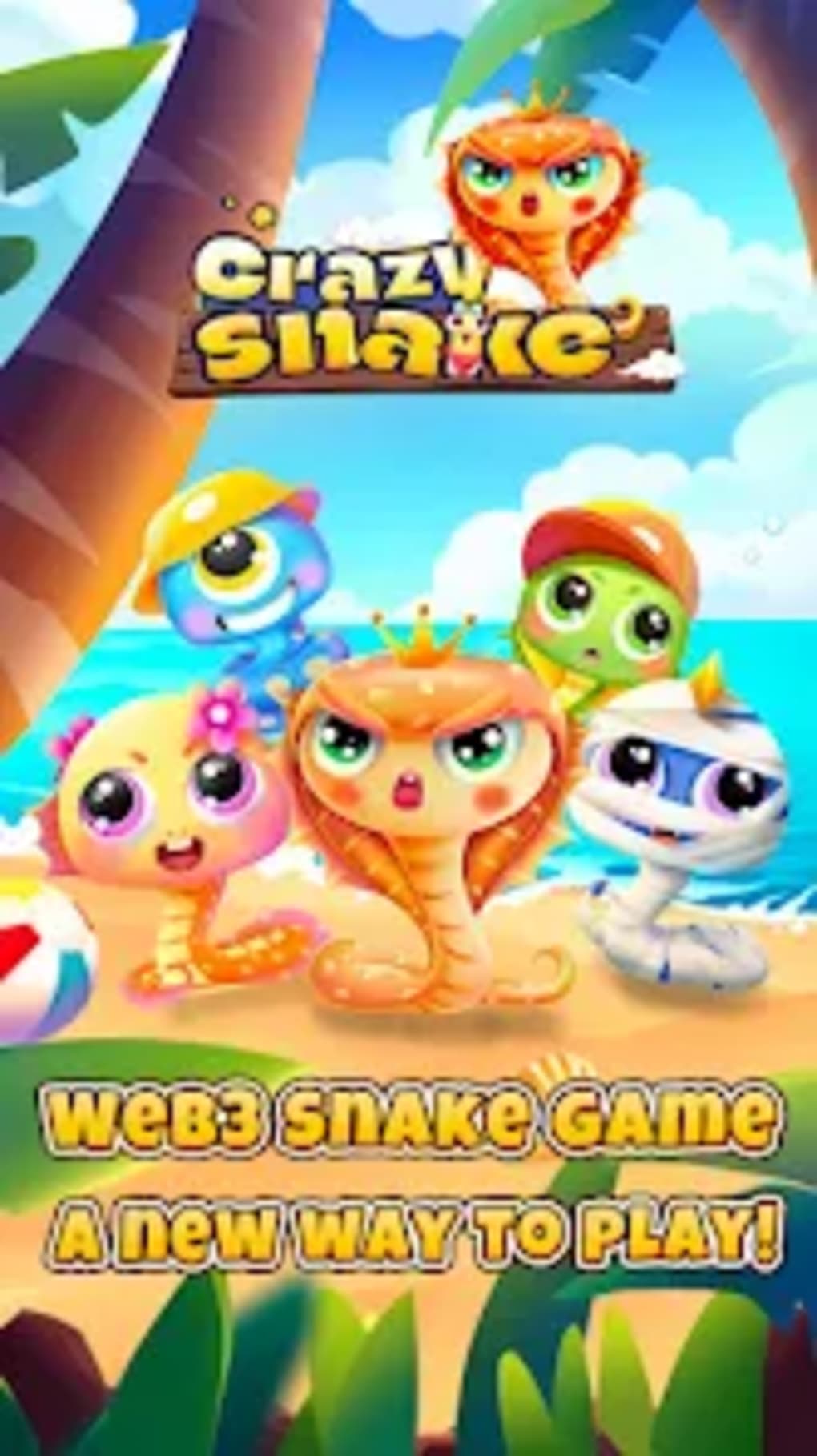 Crazy Snake - Web3 Snake Game para Android - Download