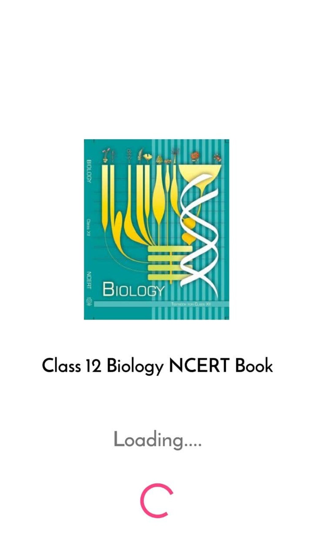 Class 12 Biology NCERT Book Para Android Descargar