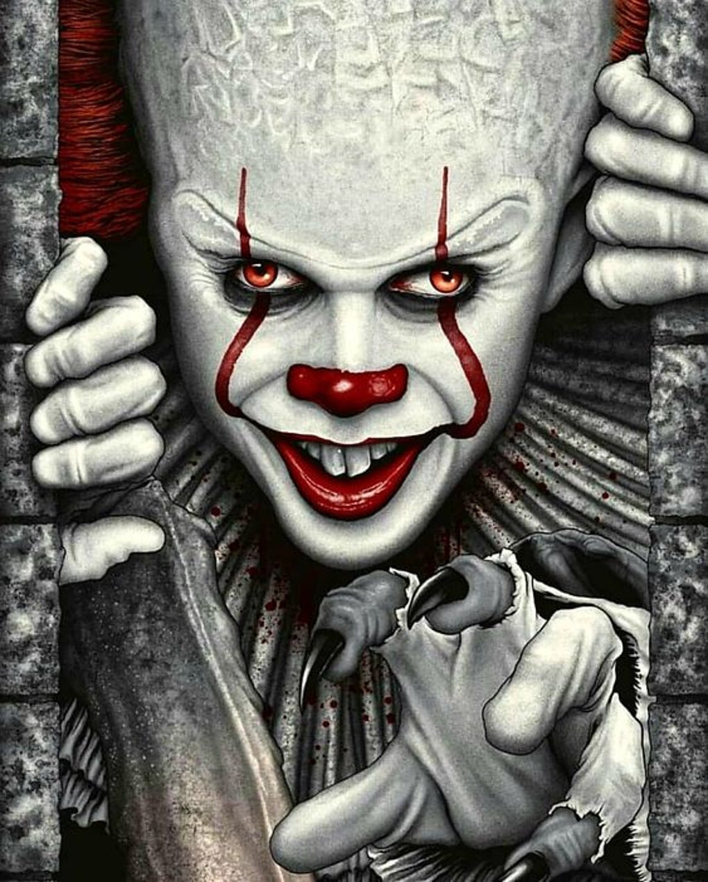 Scary Clown IT Wallpapers для Android — Скачать