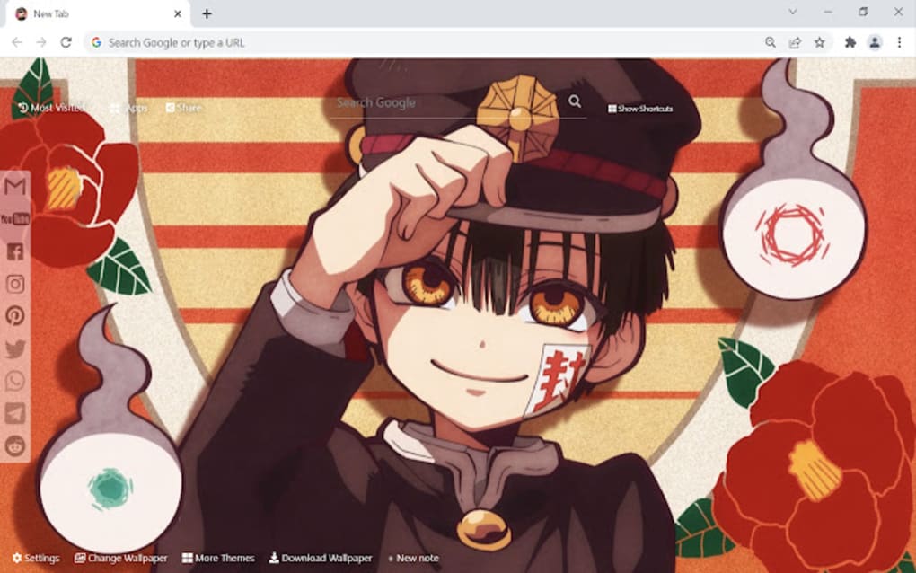 Jibaku Shounen HanakoKun Wallpaper  Anime chibi Best anime shows Anime  character drawing