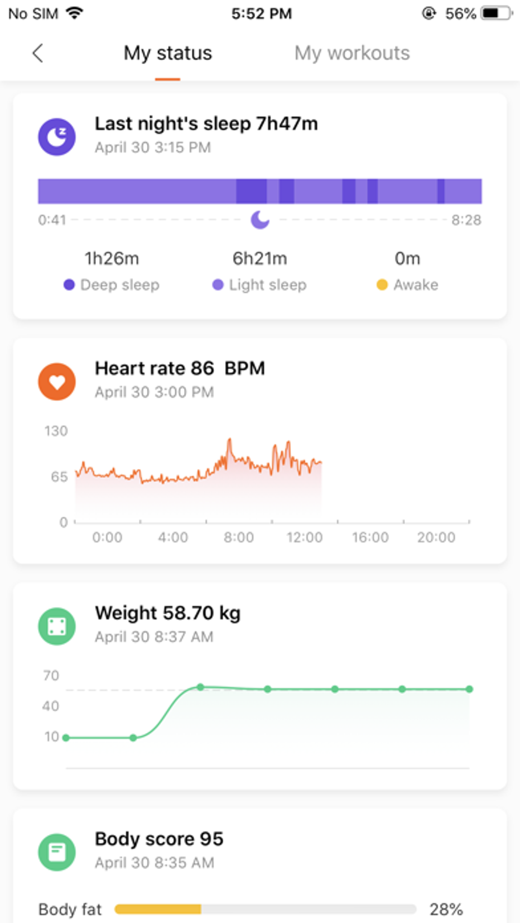 Mi fit ios лишние уведомления