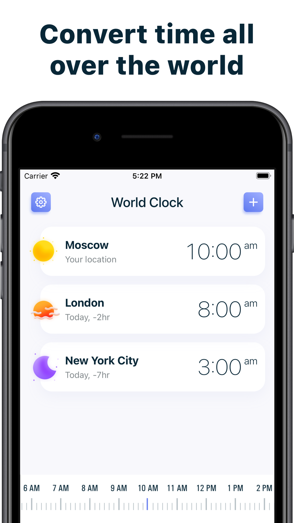 World Clock Time Converter Para IPhone Descargar