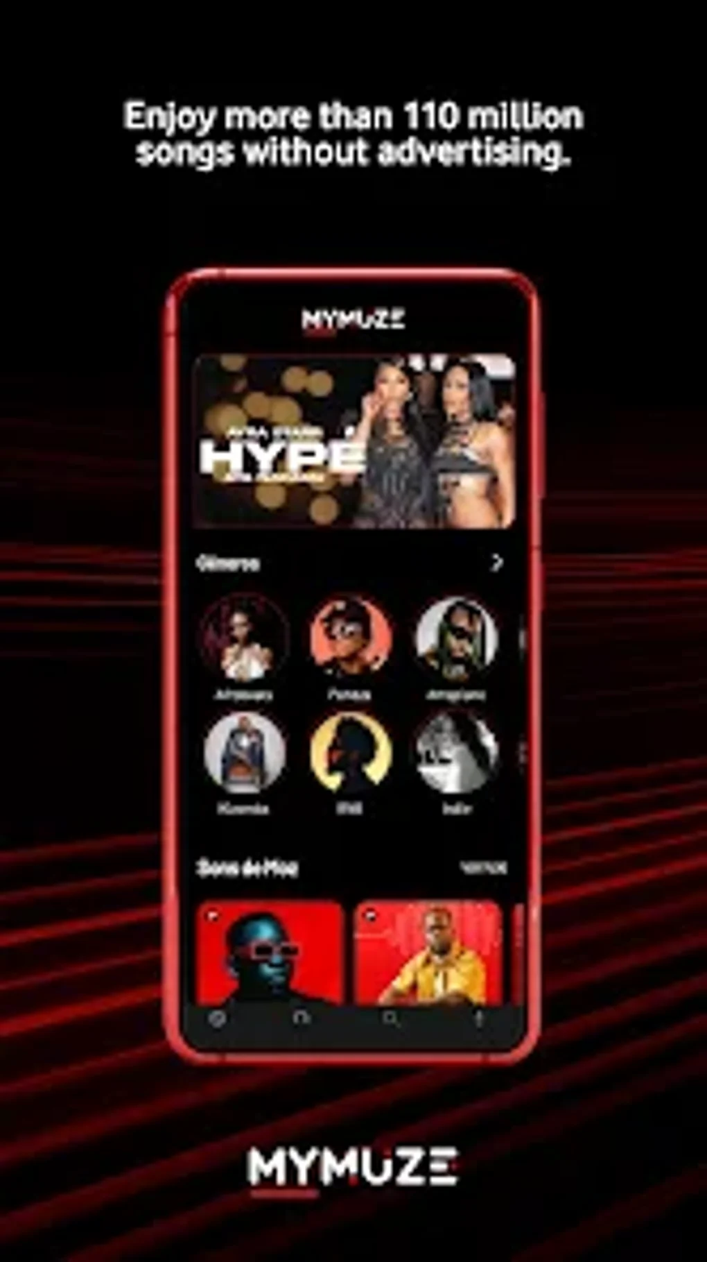 MyMuze Music and Podcast для Android — Скачать