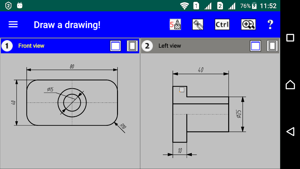 CAD Draw a drawing для Android — Скачать