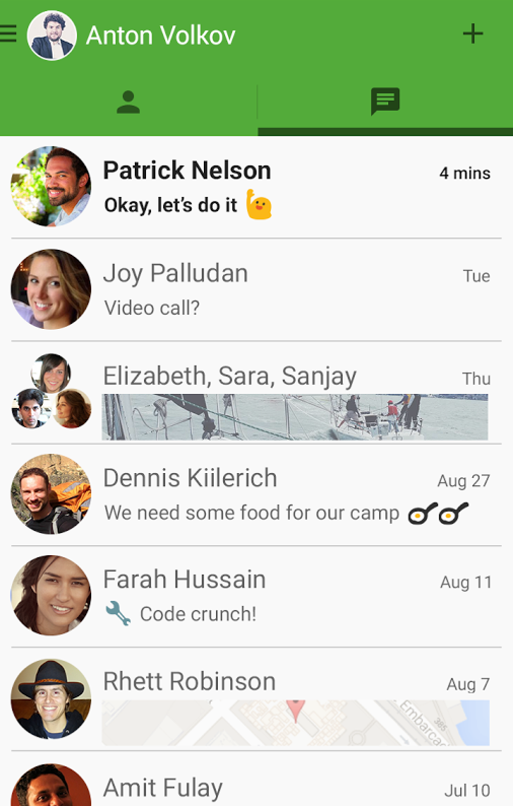 hangouts mobile app