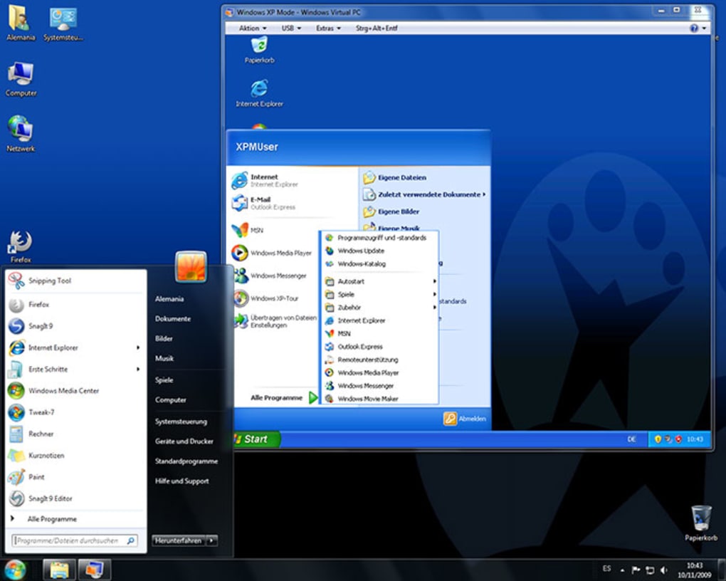 download windows xp mode for windows 10