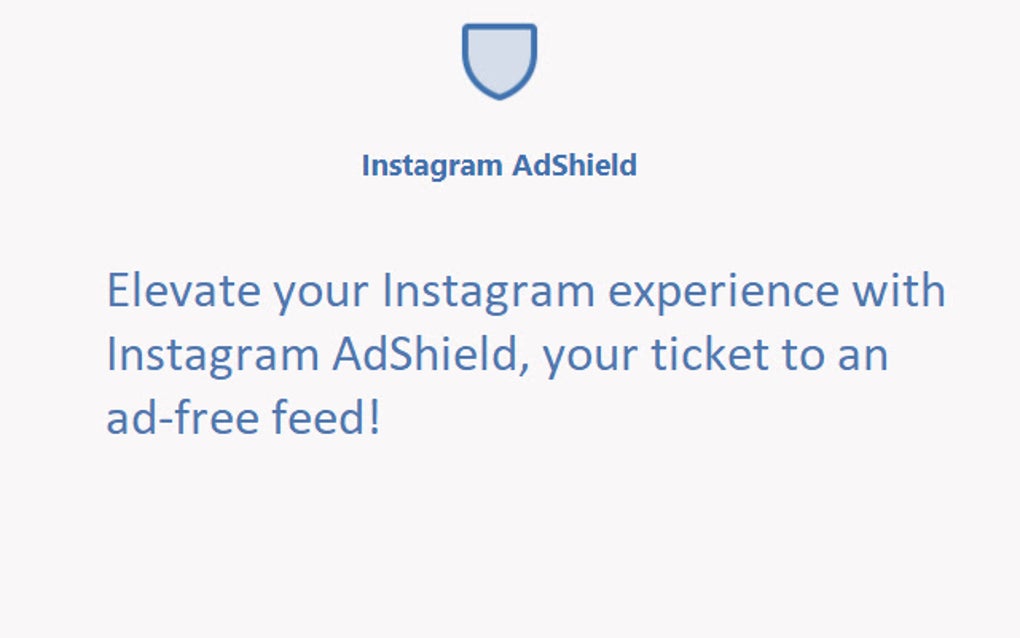 Image showcasing Instagram Ad Blocker - hide sponsored ads for Google Chrome - Extension ...