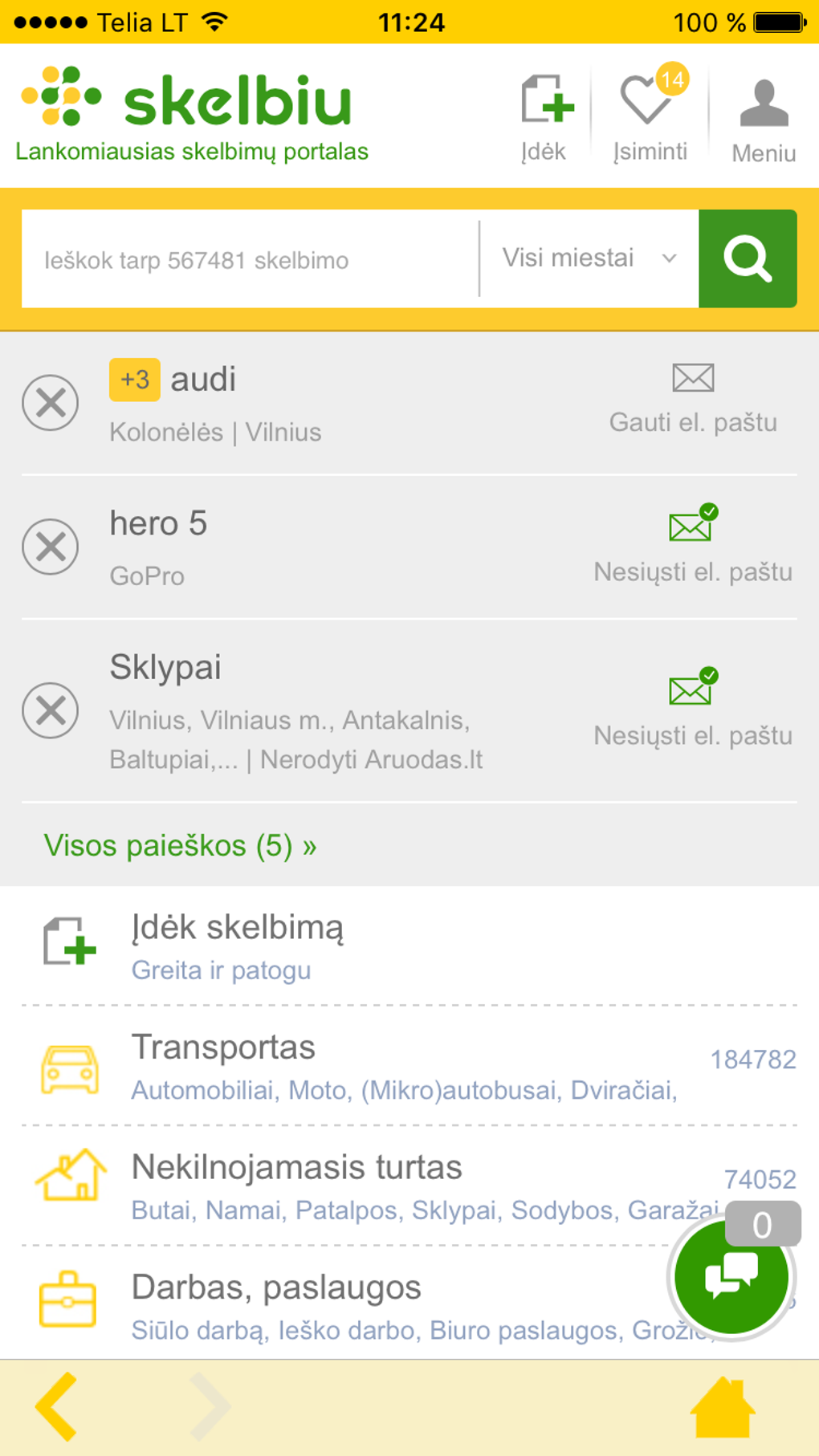 Skelbiu.lt Pour Android - Télécharger