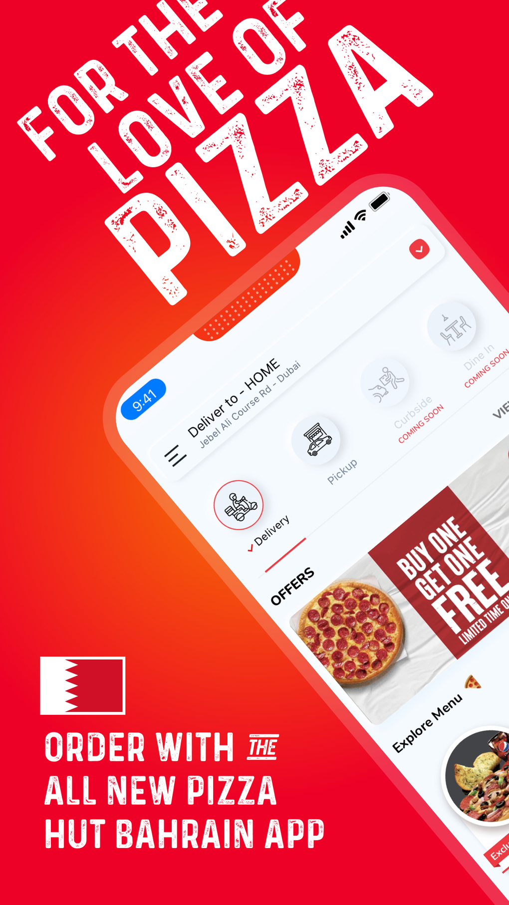 Pizza Hut Bahrain Order Food para iPhone Descargar