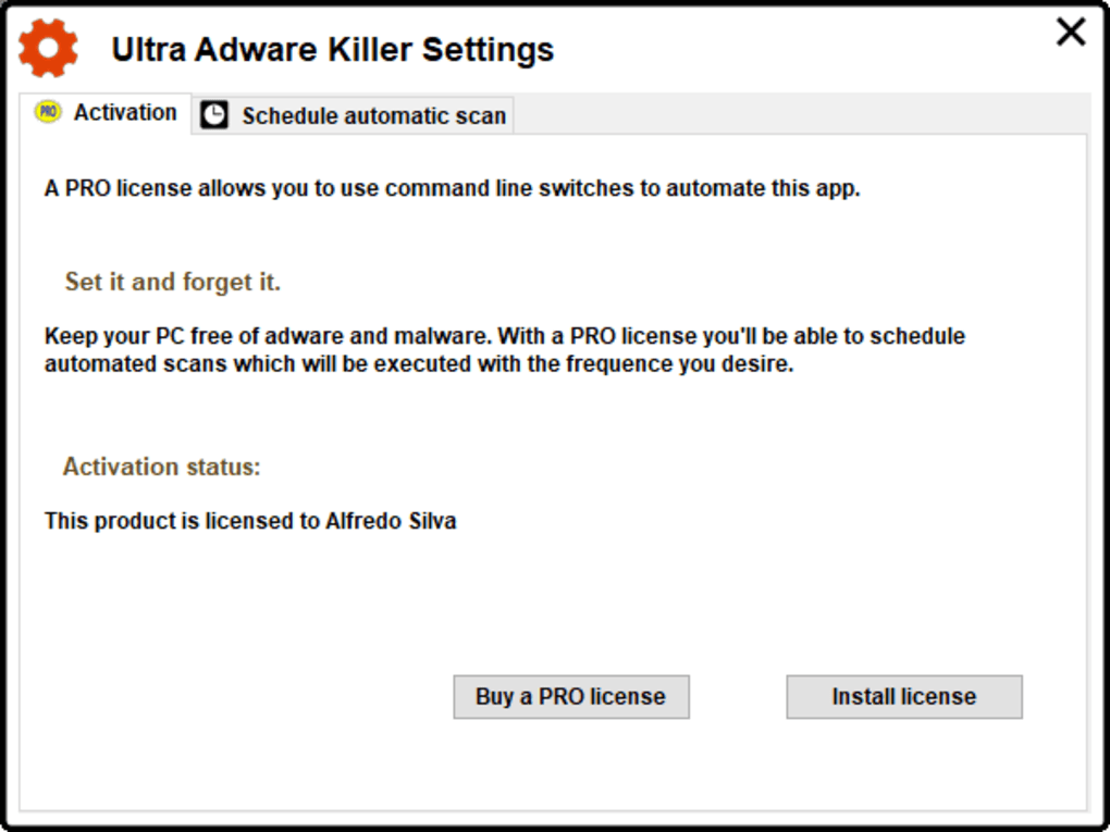ultra adware killer site oficial
