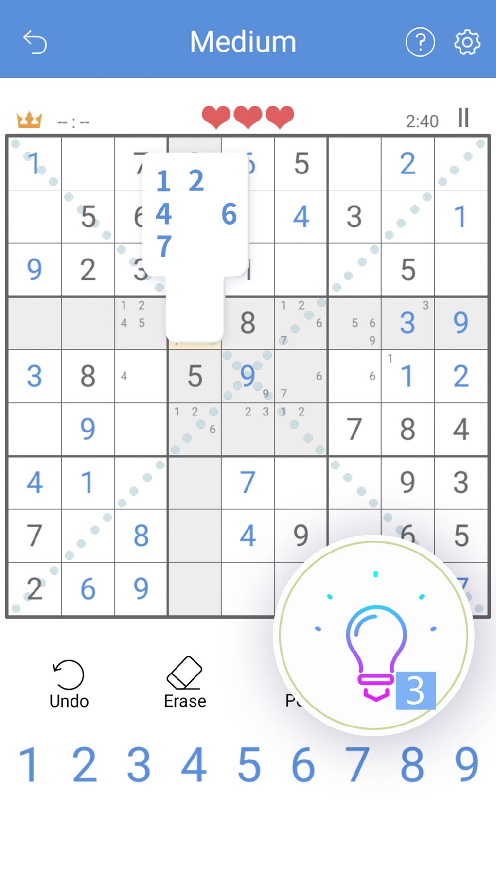 Sudoku - Classic Numbers Game для iPhone — Скачать