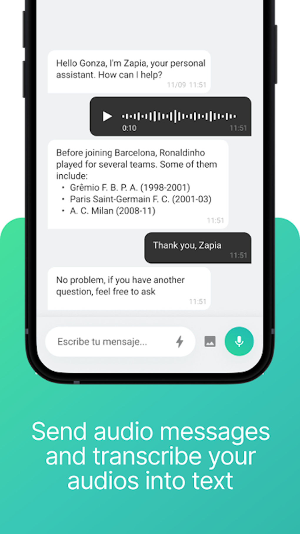 Zapia - Personal AI for LATAM APK для Android — Скачать