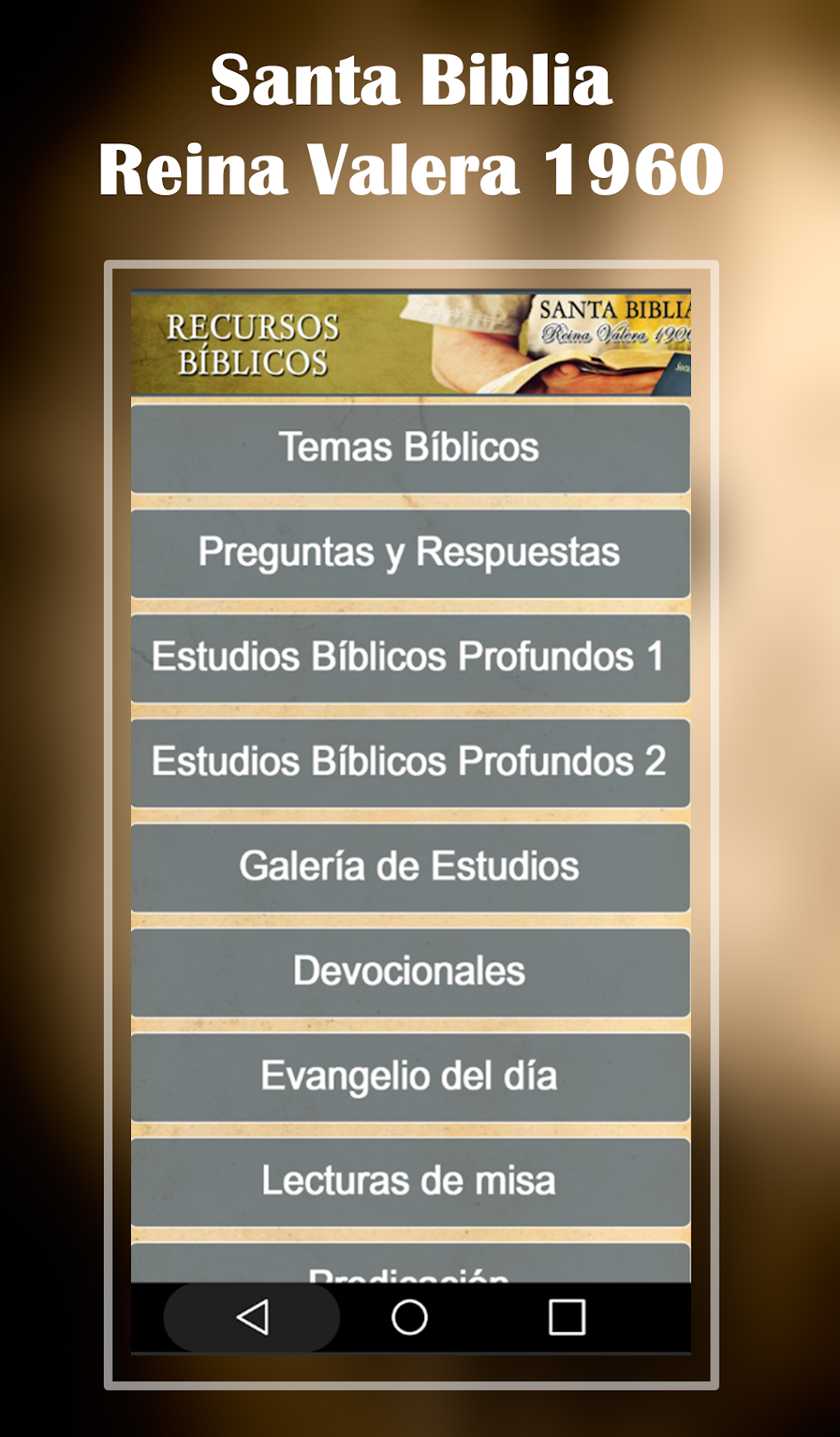 Reina Valera 1960 Santa Biblia Para Android - Download