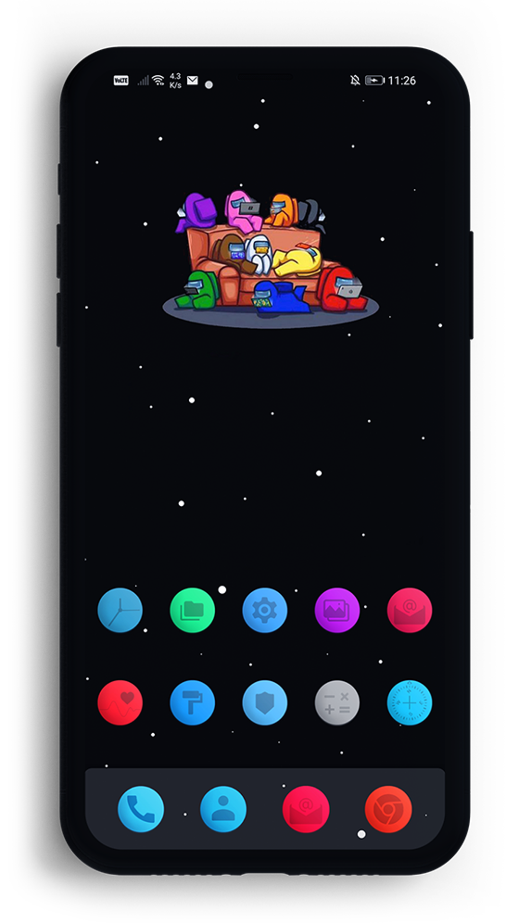 Among Us EMUI 910 Theme APK для Android — Скачать