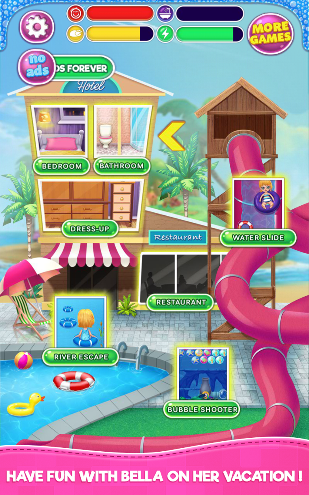 Baby Bella Crazy Holiday APK Para Android Download