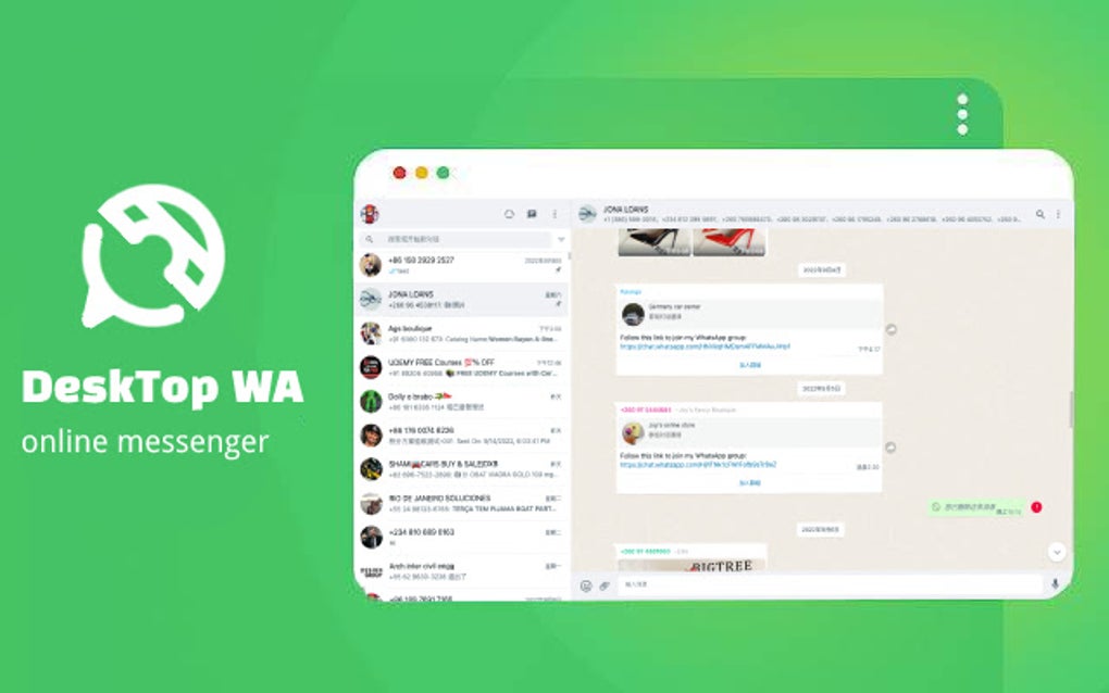 Desktop WA - online messenger for Google Chrome - Extension Download