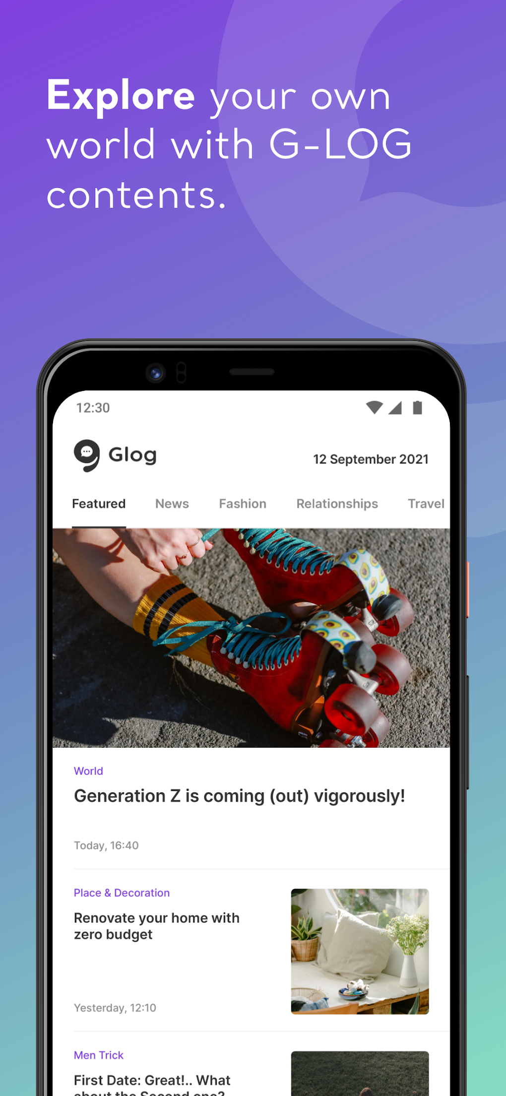 gloxy - Gay Chat Dating для Android — Скачать