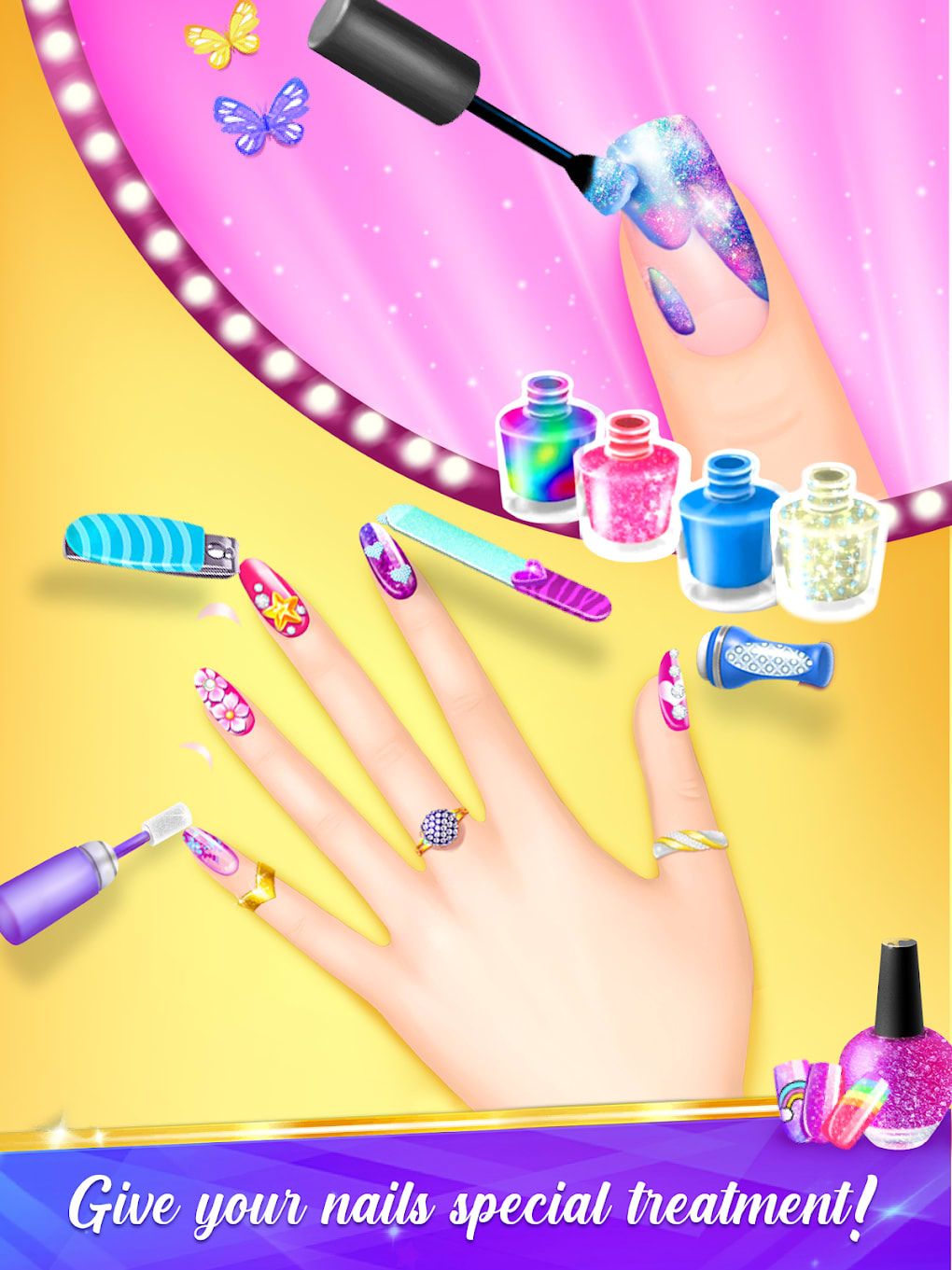 Nail Salon Manicure Girl Games for Android - Download