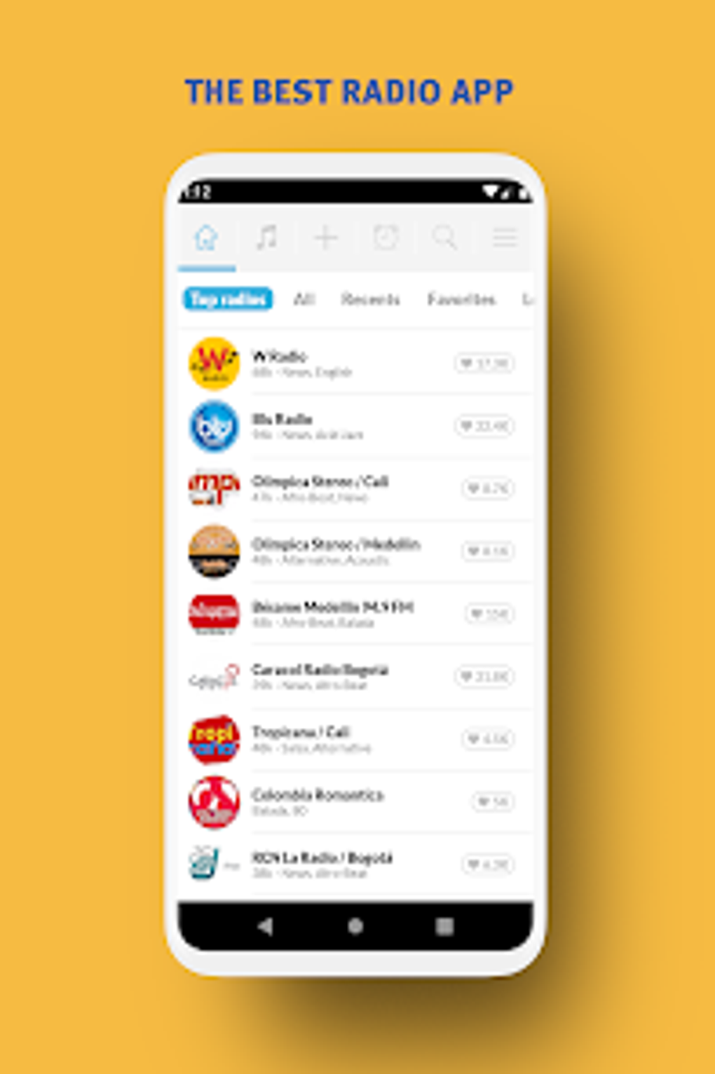 Radio Colombia Radio FM สำหรับ Android ดาวน์โหลด