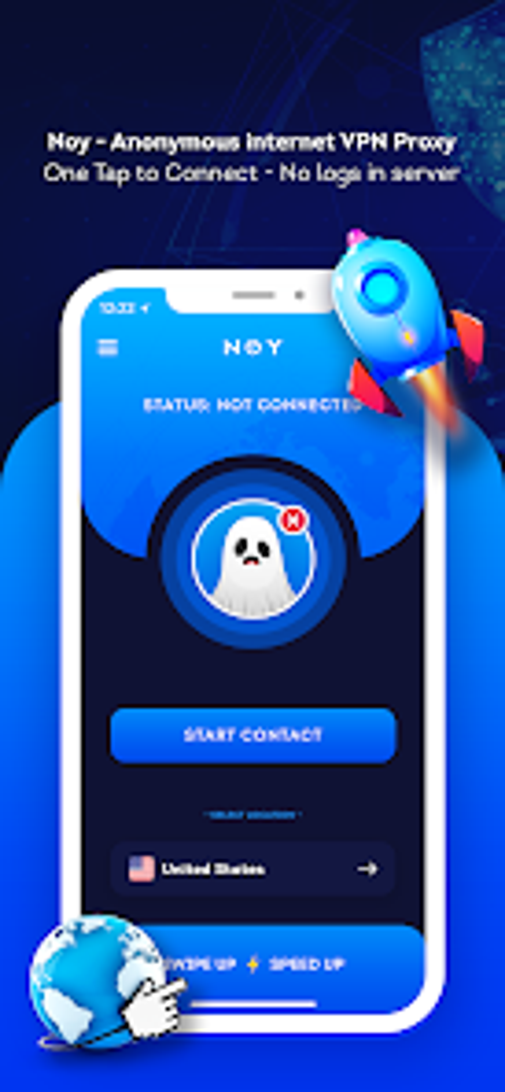 Noy - Anonymous internet VPN P для Android — Скачать