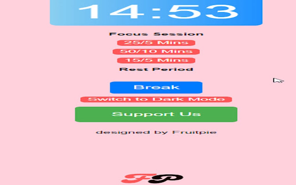 Teasley Pomodoro Timer v2 สำหรับ Google Chrome - ส่วนขยาย ดาวน์โหลด