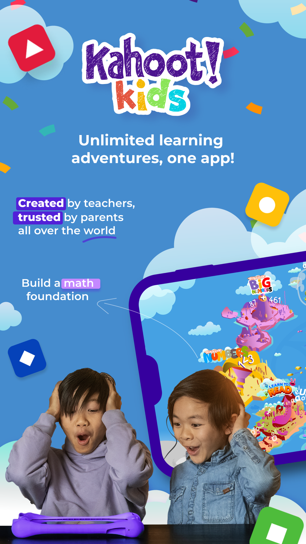 Kahoot Kids: Learning Games для iPhone — Скачать