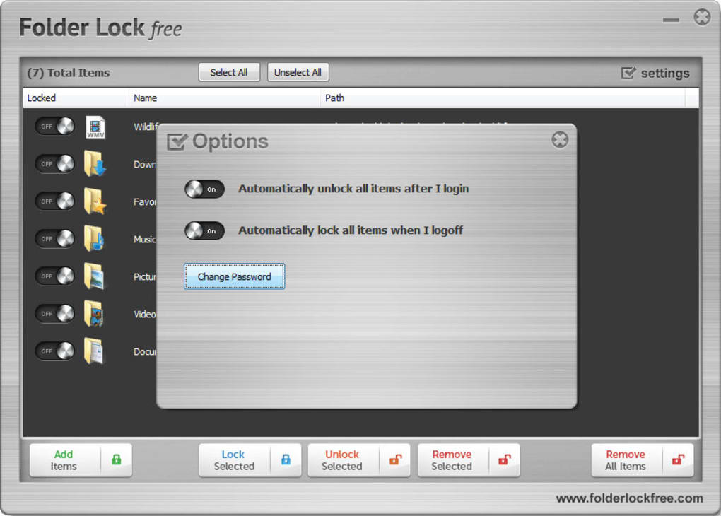folder lock freeware download